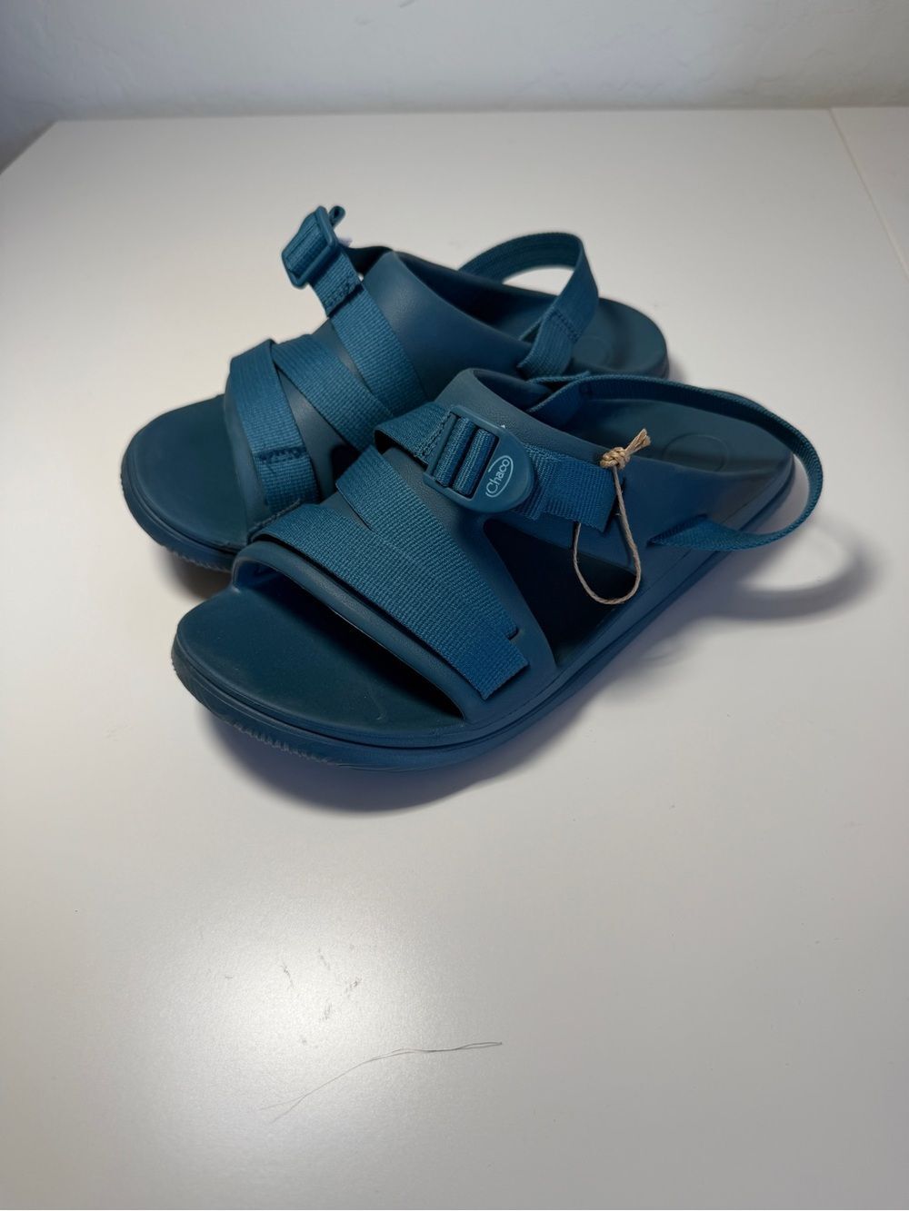 Chaco Womans Ocean Blue Adjustable Strap Sandals 9
